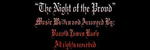 The Night of the Proud - Ronald Karle Music Composer and Arranger (Nocturne #170 - The Night of the Proud)
