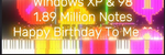 [Black MIDI] jukebox3xp and Music using ONLY Sounds from Windows XP & 98 - 1.89 Million Notes - SomethingUnreal
