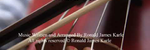 Chamber Taste - Ronald Karle Music Composer and Arranger