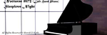 Nocturne #172 Sleeples Night - Ronald Karle Music Composer and Arranger (Nocturne #172 - Sleepless Night)