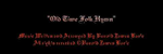 Old Time Folk Hymn