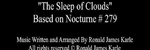 The Sleep of Clouds - Ronald Karle Music Composer and Arranger