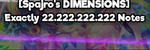 [Black MIDI] xi - Freedom Dive [Spajro's DIMENSIONS] | Exactly 22.222.222.222 Notes | 4k60fps - Cytus